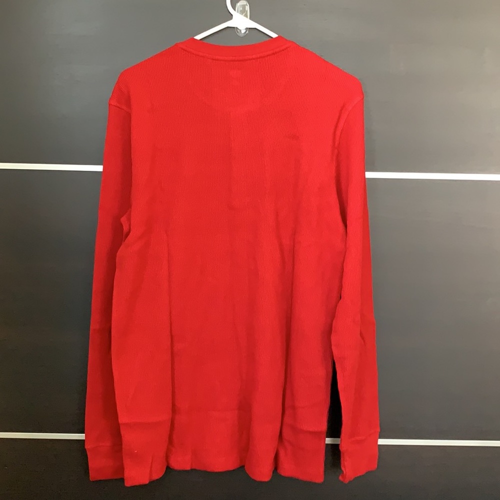 GAP Waffle Knit Long Sleeve Henley - Picture 9 of 9
